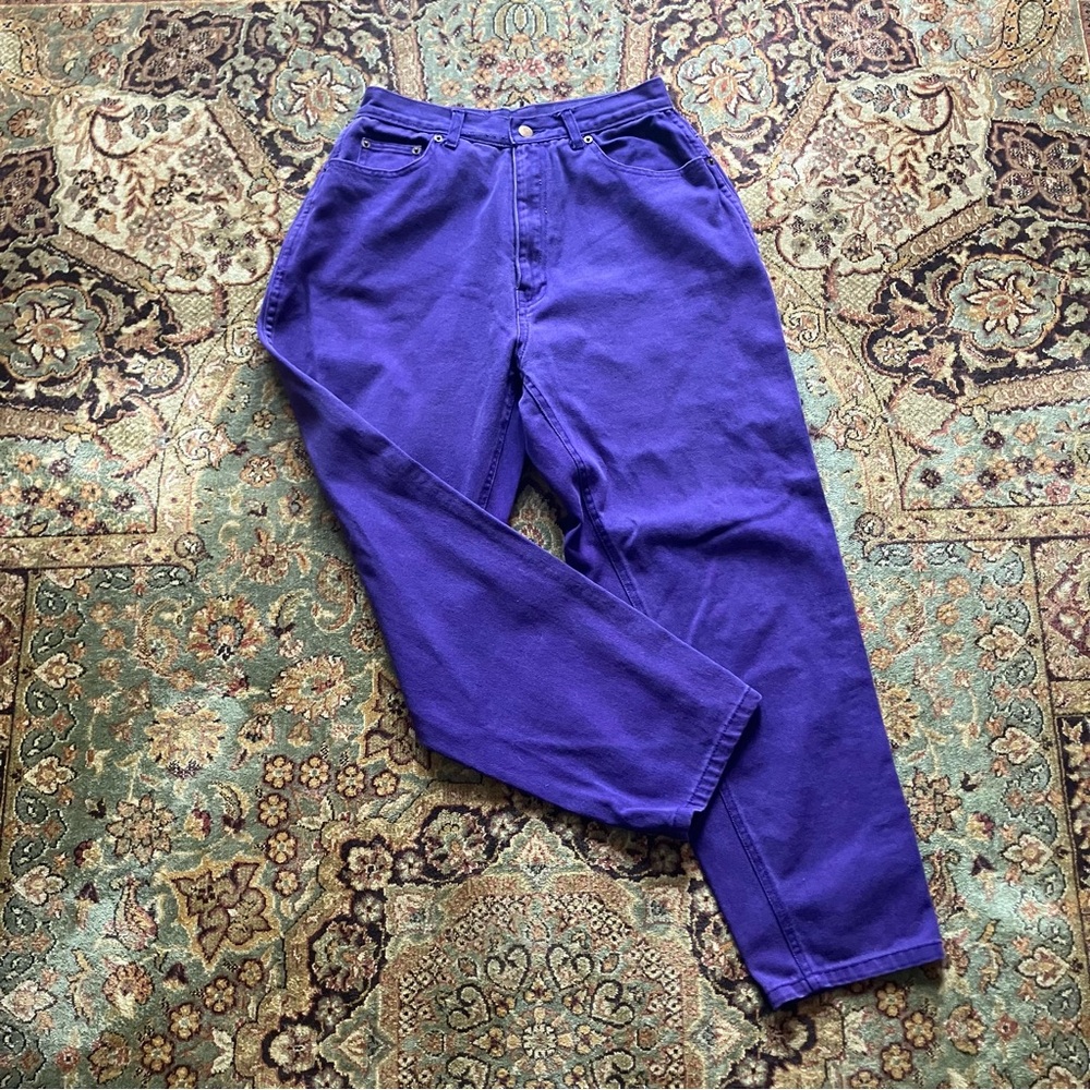 Vintage Purple Denim Jeans